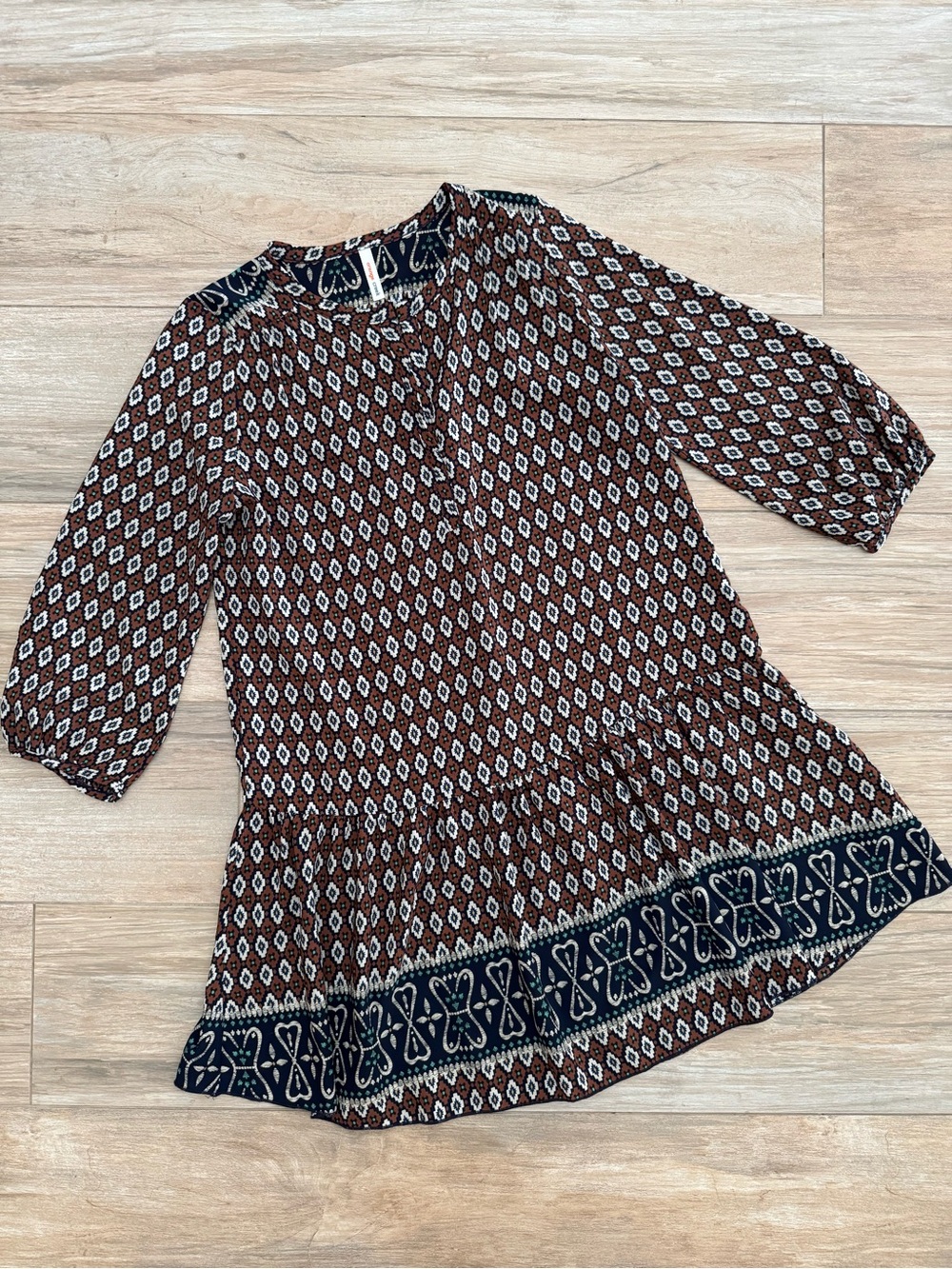 Orange Creek Drop Waist Dress Size Medium